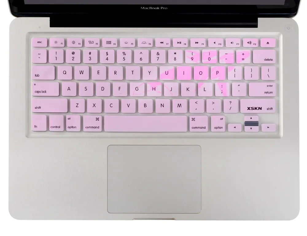 Ультратонкая силиконовая клавиатура XSKN с изображением животных для Macbook Pro 13 15 17