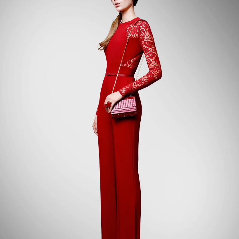 Большие размеры Комбинезоны и комбинезоны для женщин элегантный комбинезон топ