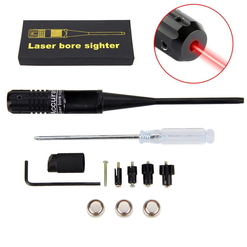 

Supply Calibrator Infrared Red Laser Targeter Zero Return Laser Pointer Set Calibrator 22 to 50 Caliber Boresighter Collimator