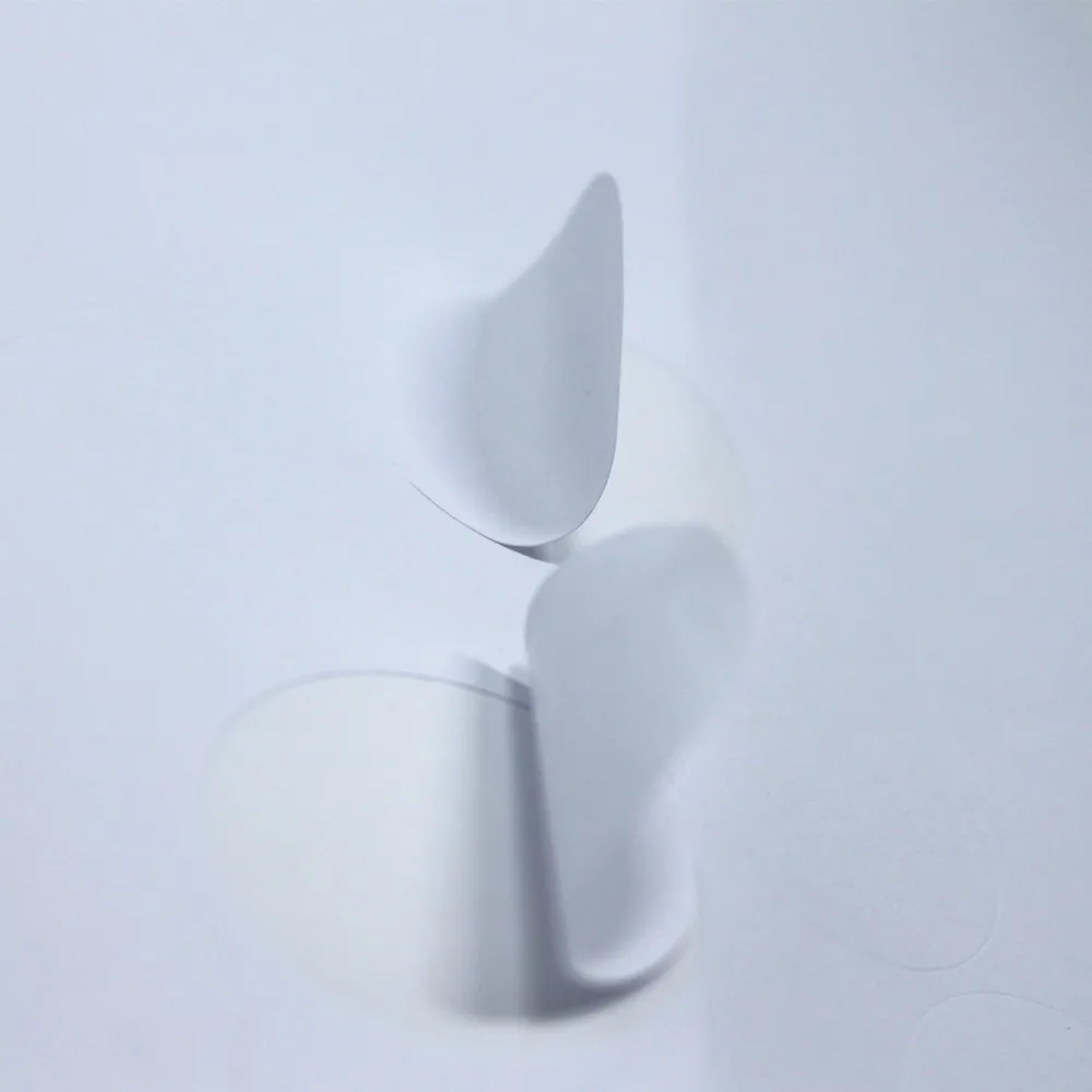 2000 шт./лот 2 5 см 1 дюйм белая крафт бумага самоклеющаяся наклейка для печати A4