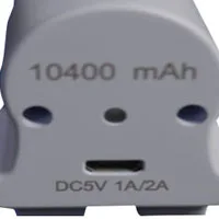 10400mAh Высокое качество 7 Вт перезаряжаемый светодиодный беспроводной многофункциональный аварийный свет для внутреннего/светодиодный фонарь для кемпинга - Цвет: 10400mAh
