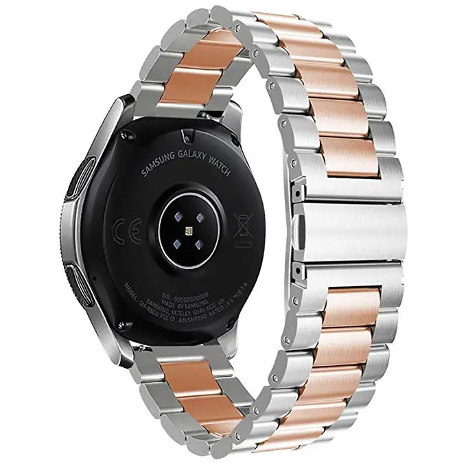 Металлический ремешок из нержавеющей стали для Garmin Vivoactive3 3 Часы Браслет ремешок для Garmin Forerunner 245 Миланская петля