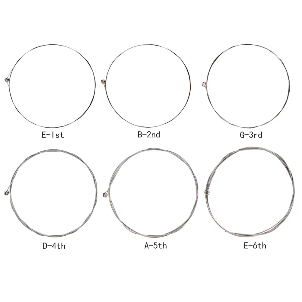 Струны для гитары серии EW струны акустической электрогитары из углеродистой