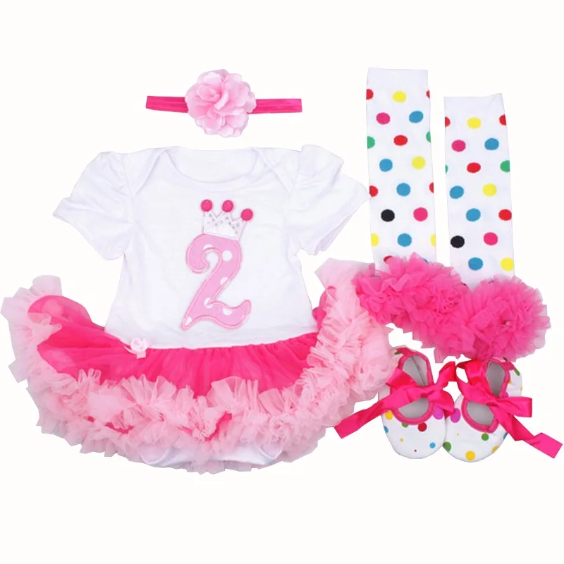Девочка Onesies мультфильм Минни пачка Марля Рождество короткий рукав комбинезон