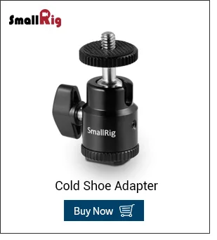 SmallRig Камера Холодный башмак адаптер 90 градусов под углом для DSLR камеры Rig прикрепить к боковой клетке с винтами 1/"-1593