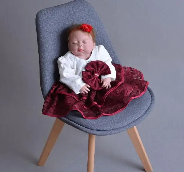 22 &quotПринцесса bebe подарок Кукла reborn силиконовый новорожденный младенец с