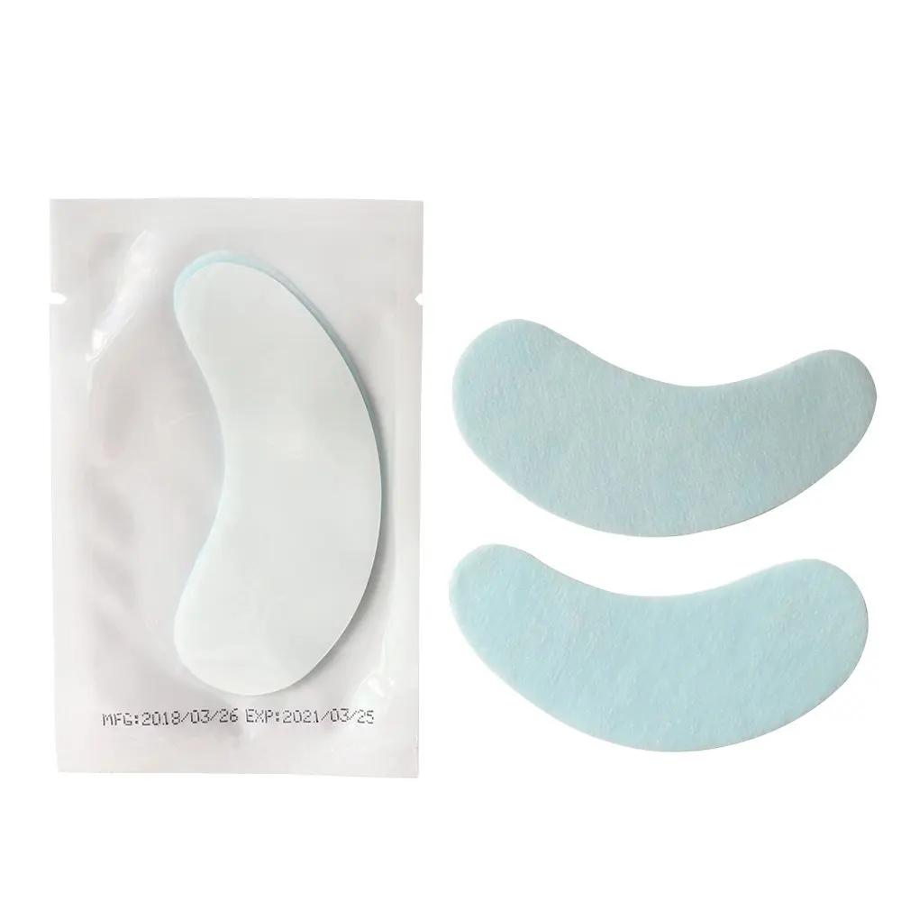 Professional 50 Pairs Eye Pads Eyelash Extension Under Eye Gel Salon Lint Free Patches Eye Mask Make-Up Tools for Eye Lashes