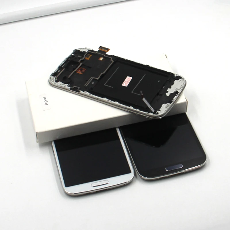 ЖК экран S4 I9500 совместимый с Samsung Galaxy i9500 i9505 i337 дисплей сенсорным экраном и