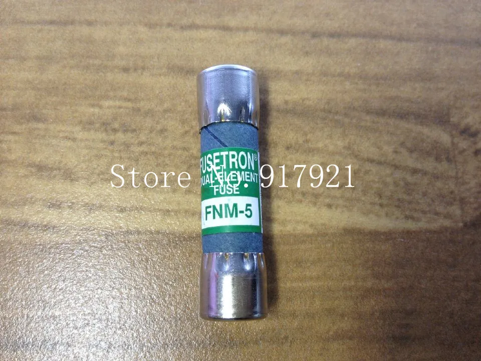 

[ZOB] The United States Bussmann FUSETRON FNM-5 10X38 5A 250V BUSS FUSE insurance tube --10PCS/LOT