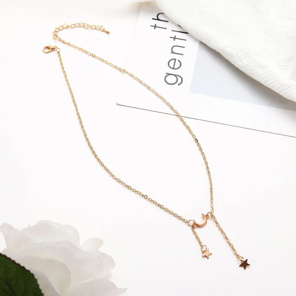 2019 Новый Золотой посеребренный маленький Сердце ожерелье s Bijoux для женщин