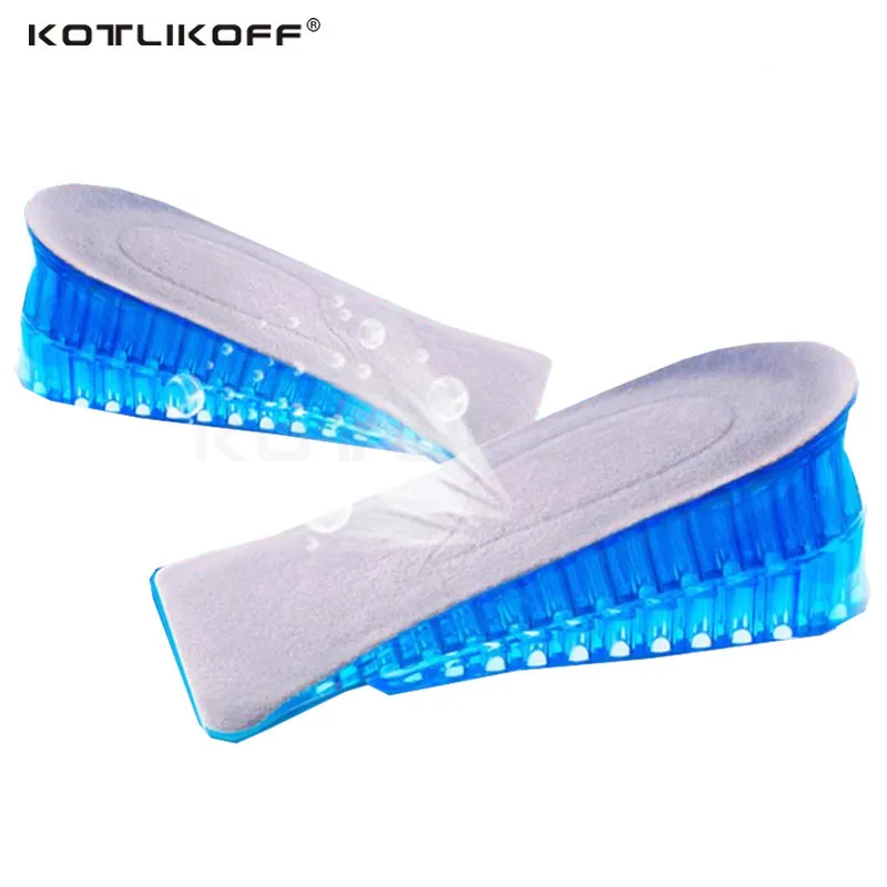 Силиконовые гелевые стельки KOTLIKOFF для увеличения роста обуви|insoles increase height|shoes