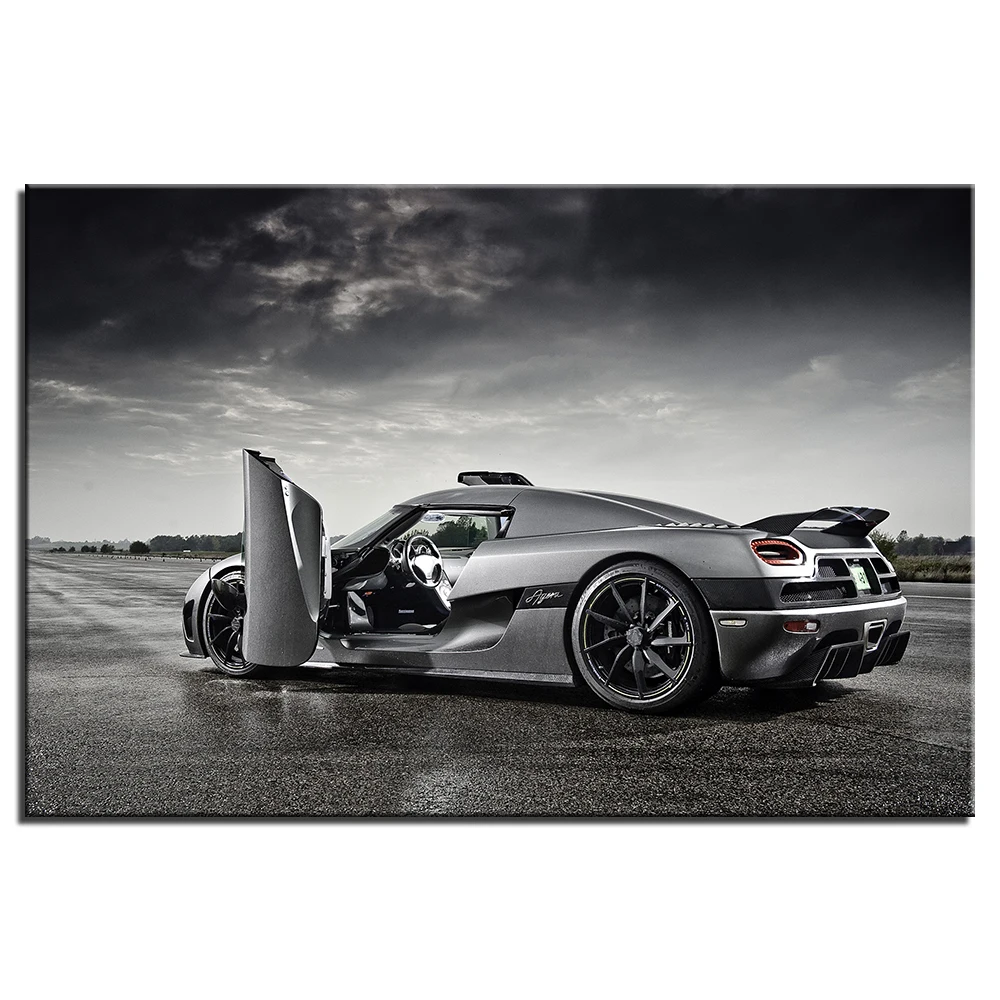 Автомобильный постер Koenigsegg Agera популярный художественный с современным принтом