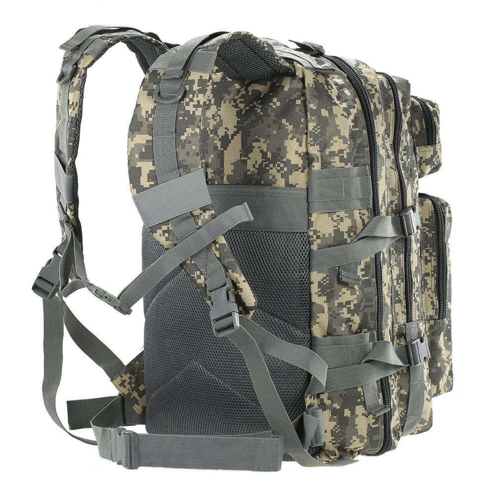 45 литровый многофункциональный военный рюкзак армейский тактический спортивная