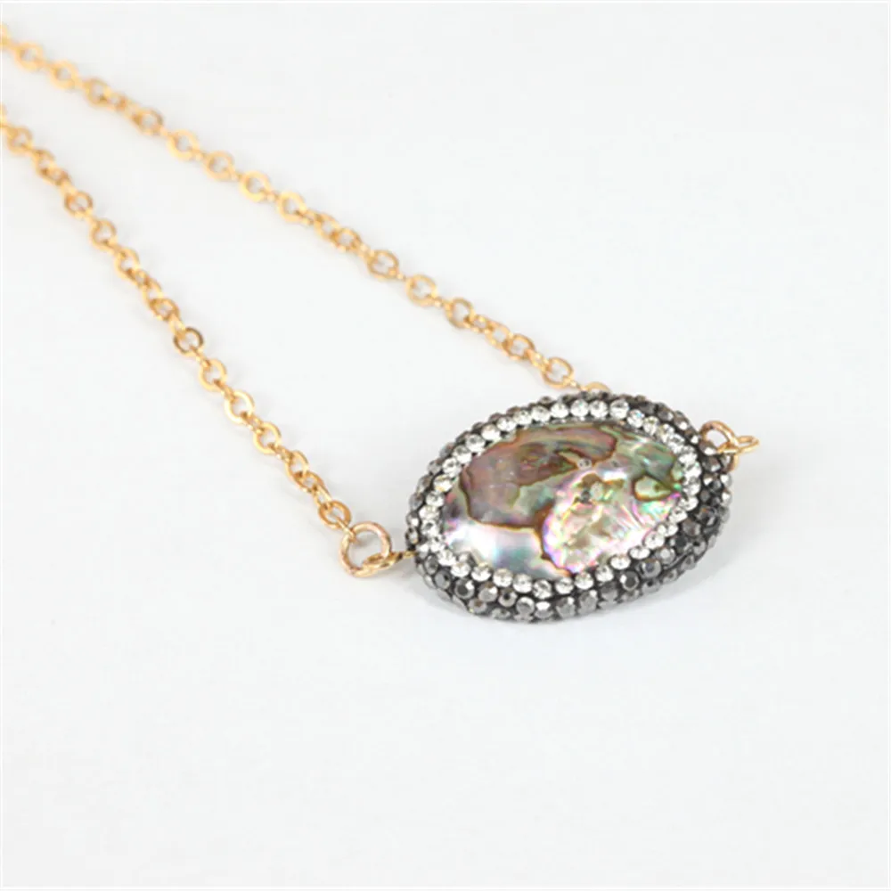 2015 Новый Дизайн Ушка Ожерелье Ювелирные Изделия Красивая Оболочки Бисера С