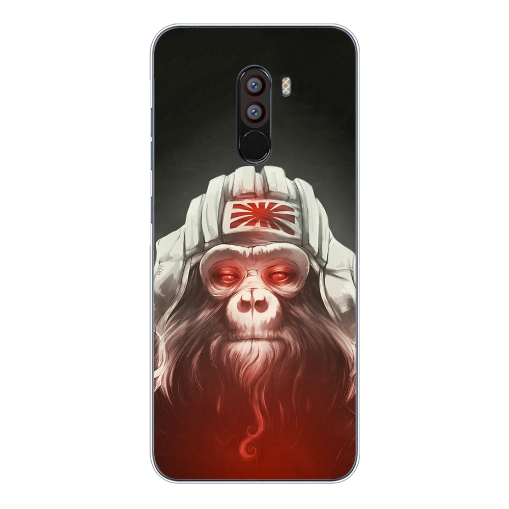Мягкий чехол из ТПУ Для Xiaomi Pocophone F1 6 18 дюйма силиконовый защитный для очков
