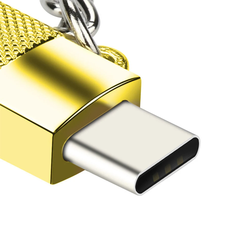 Мини-смартфон Micro USB порт для type-c порт адаптер type c для Usb-c Usbc конвертер цинк конвертер сплавов брелок