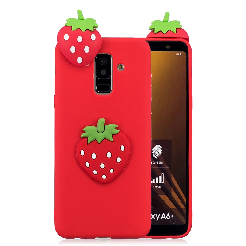 3D единорога панда кактус мягкий чехол для samsung A10 A20 A20E A30 A40 A50 A70 A10S A20S A30S A50S A51 A71 A6 A8 J4 J6 плюс A7
