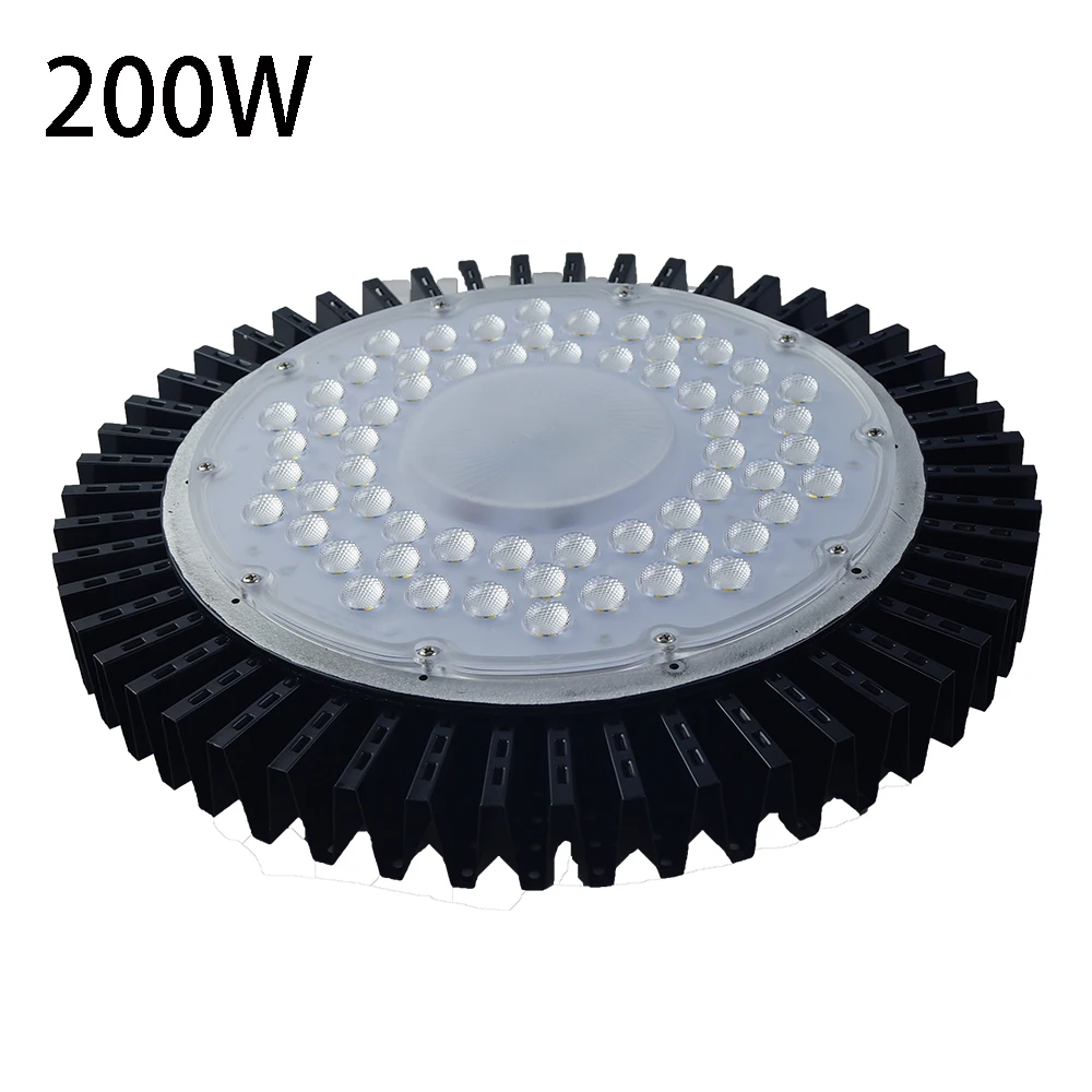 Фото 200 Вт Fin-type ультратонкие НЛО LED high bay свет светодиод dob промышленный без водителя led 200 Вт Fin-type ультратонкие НЛО LED high bay свет светодиод dob промышленный без водителя led