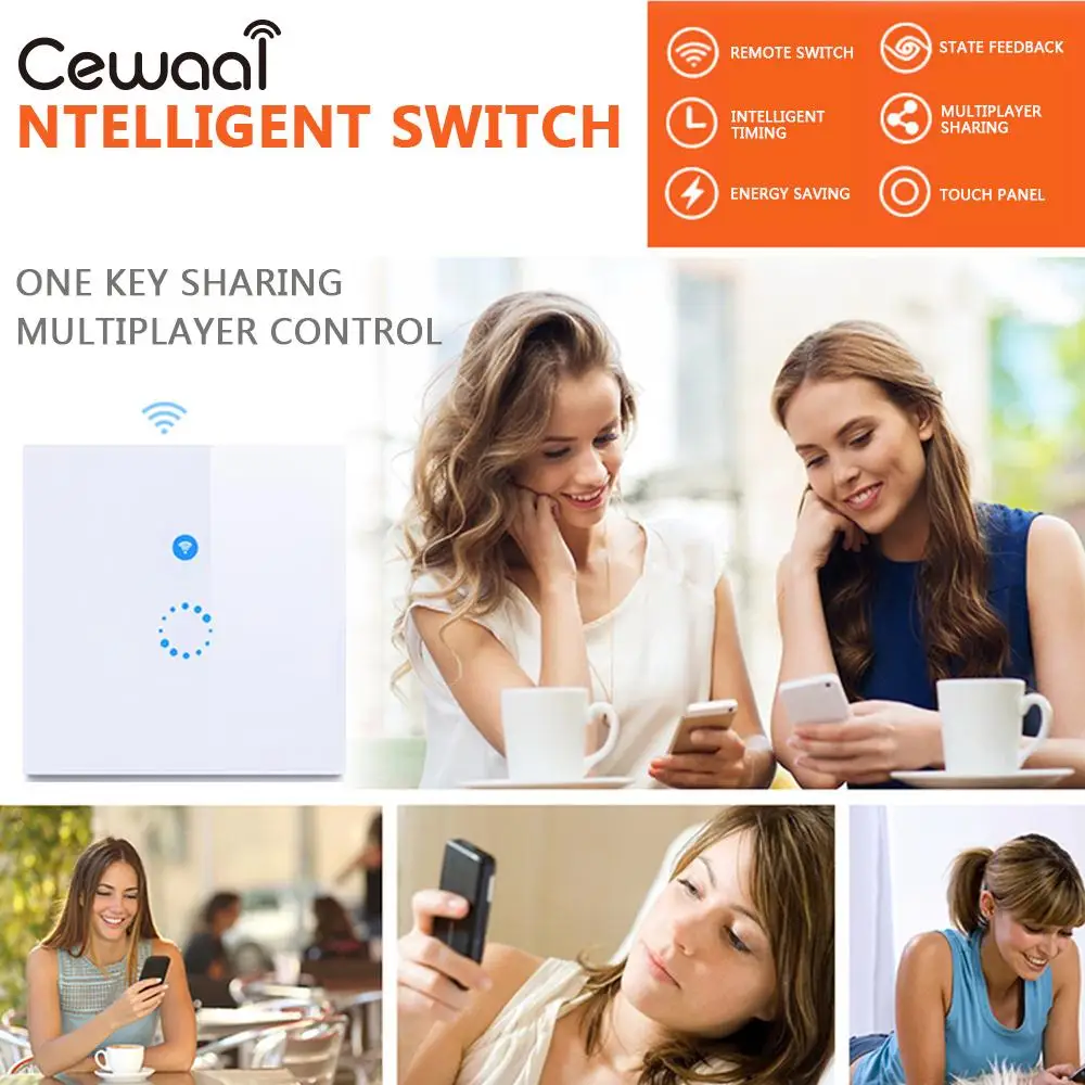 EU Plug Smart Power Socket WIFI Outlet Home Delay Appliances Premium High Performance | Электроника