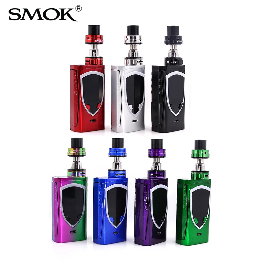 Оригинальный Vaper SMOK Pro Color 225W Mod 3ml TFV8 Baby Tank электронная сигарета атомайзер Vape Kit