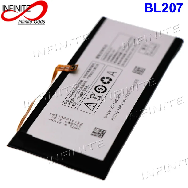 

2500mAh BL207 Battery for Lenovo K900 Bateria Accumulator AKKU