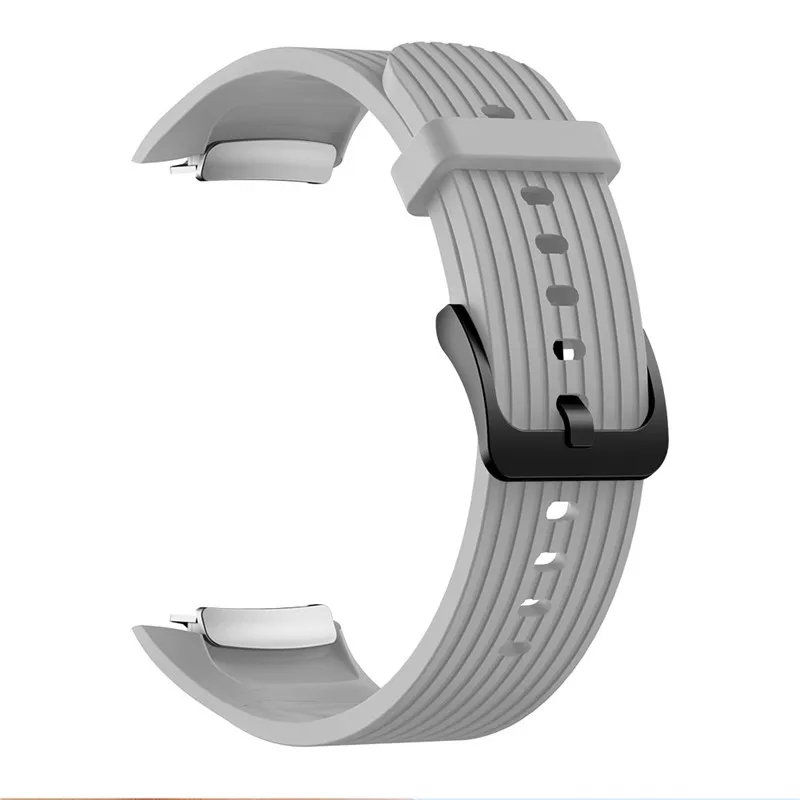 Ремешок однотонный для Samsung Galaxy Gear Fit 2 Pro мягкий силиконовый браслет наручных