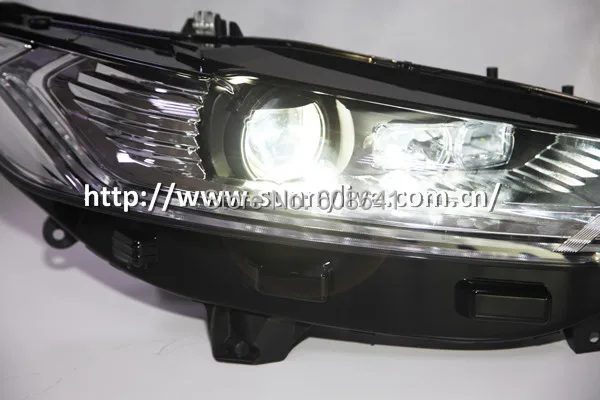 Fusion Титан для Ford Mondeo светодиодный фар линзы прожекторного типа 2014 с подключению