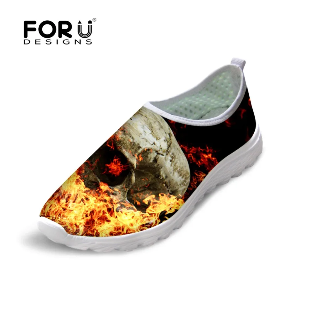 Повседневная обувь из сетчатого материала без шнуровки крутая мужская летняя