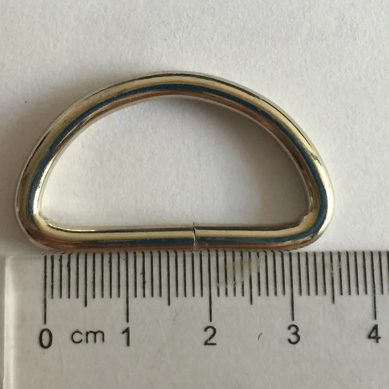 (1 шт./лот) 30мм металлическая пряжка в форме буквы D. Металлическое кольцо пряжки D. Полукруглая кнопка. Крепление для сумок и рюкзаков для альпинизма.