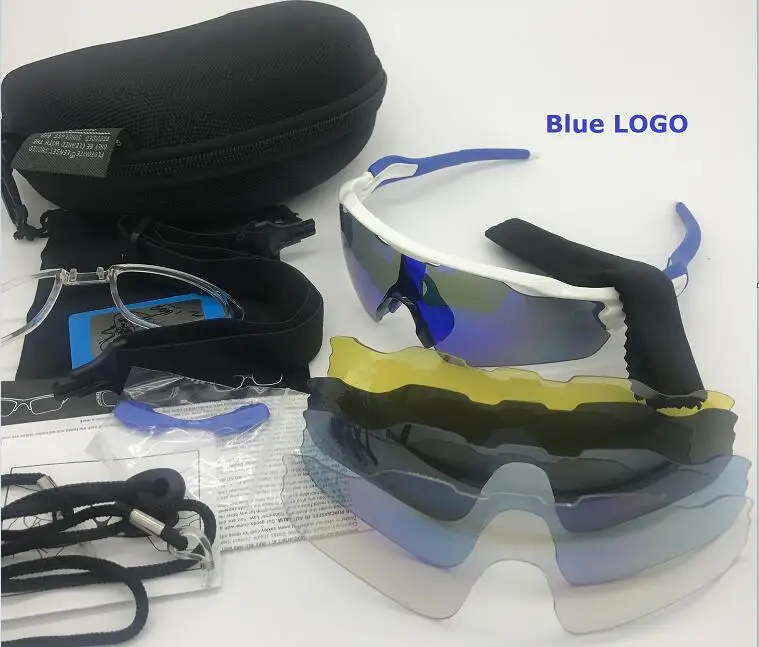 5 lens Polarized Солнцезащитные очки для велоспорта, поляризационные, для шоссейного велосипеда, солнцезащитные очки, 5 линз, для улицы, для горного спорта, для бега, для верховой езды, очки для велосипеда, Oculos - Цвет: 5 lens Polarized