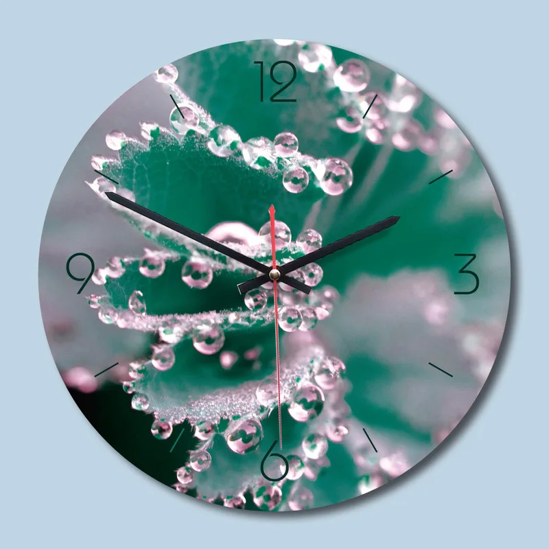 Новые взрывы Ретро акриловые креативные настенные часы европейское искусство