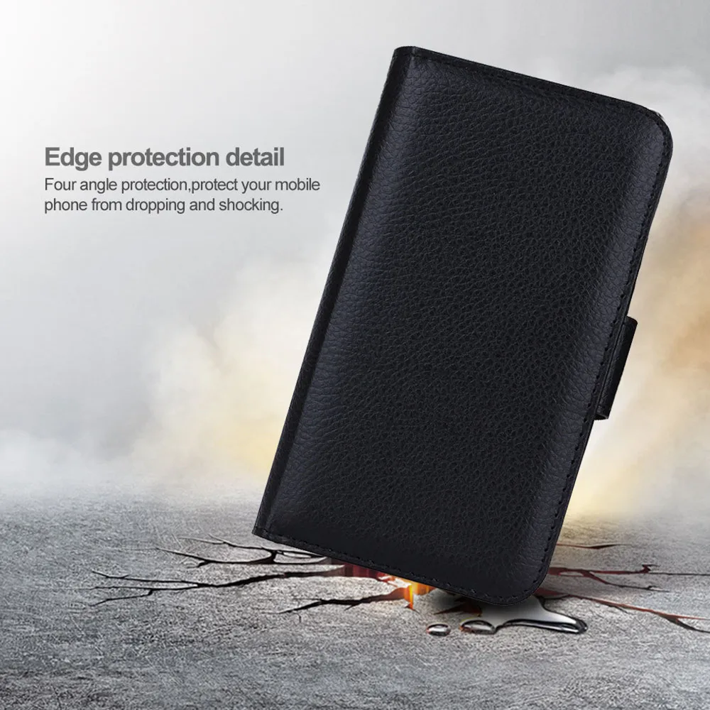 Для Samsung Galaxy S7 случае Coque Магнитная подставка кожаный чехол для край карты
