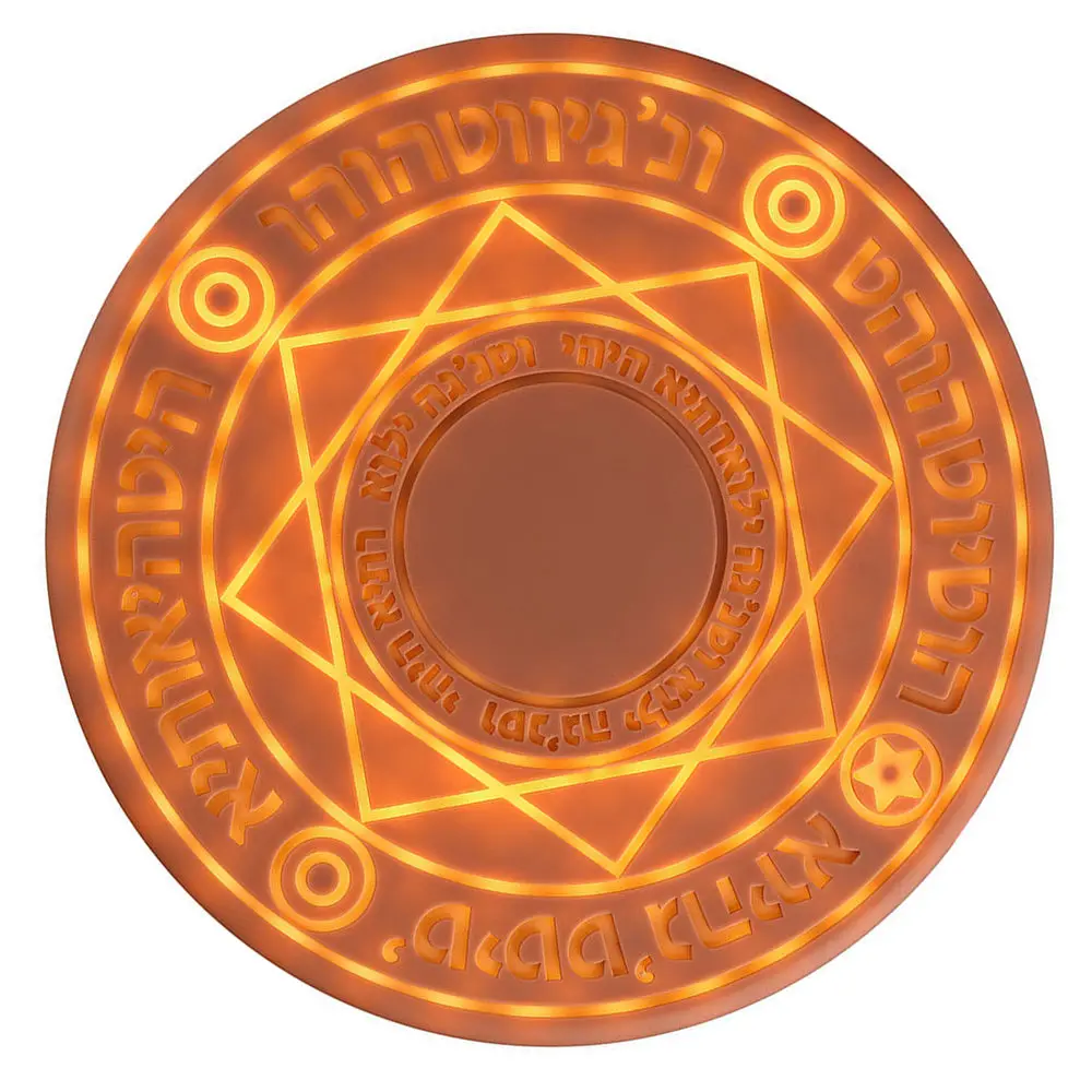 Универсальное светящееся Беспроводное зарядное устройство qi Magic basse быстрая