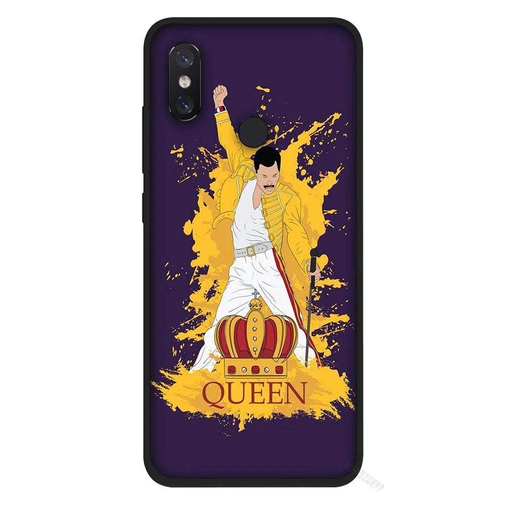 1 WEBBEDEPP Фредди Меркури Queen ремешок чехол для телефона из ТПУ с принтом "для Xiaomi mi 8 A2 Lite A1 9 SE mi x 2s Max мы собрали воедино 3 для POCOPHONE F1 мягкий чехол - Цвет: 1