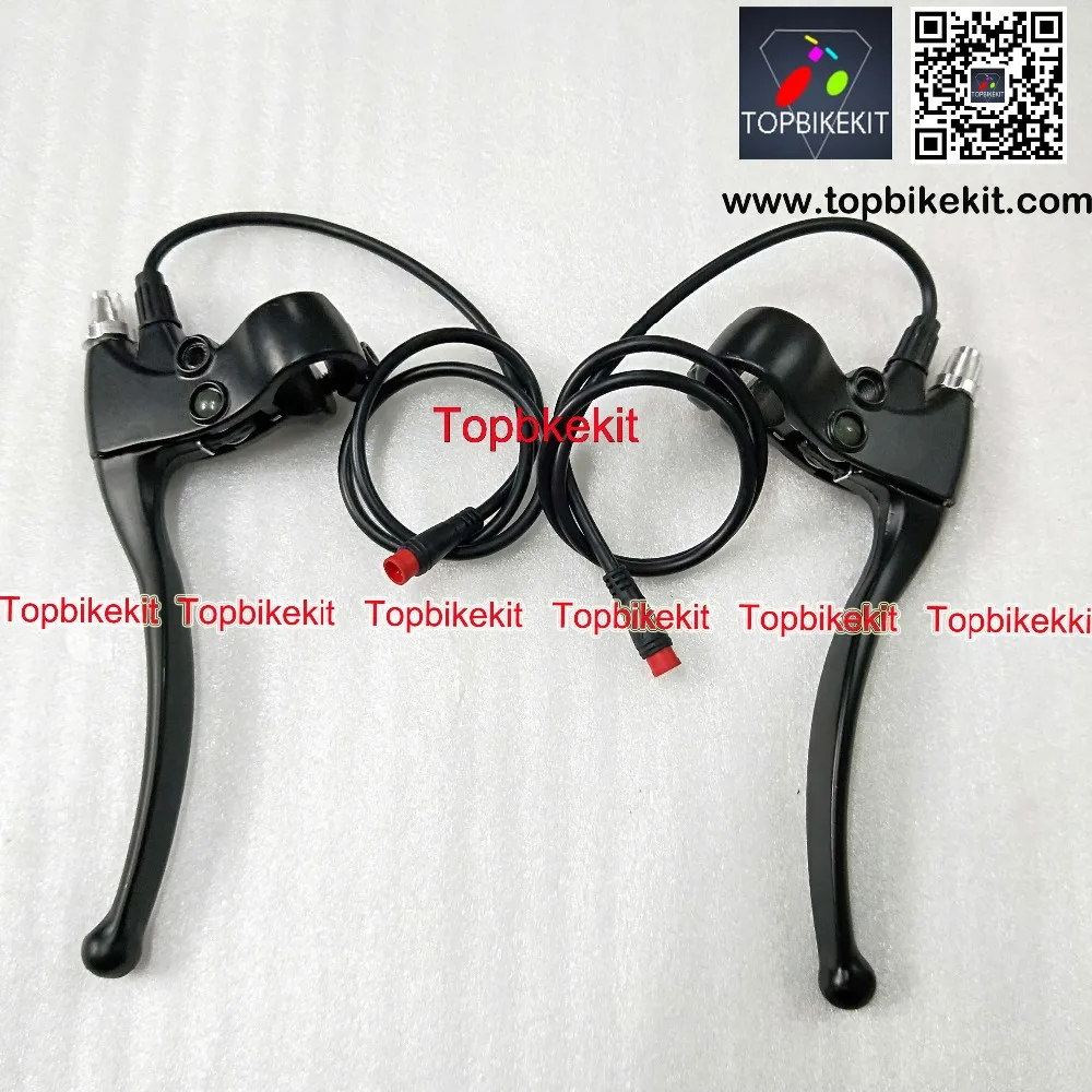 Водонепроницаемая рукоятка тормоза для электровелосипеда с 2 штырьками
