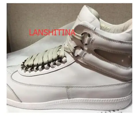 LANSHITINA 2017 мода повседневная мужчины горячей бренда кожа высшего качества обувь 2
