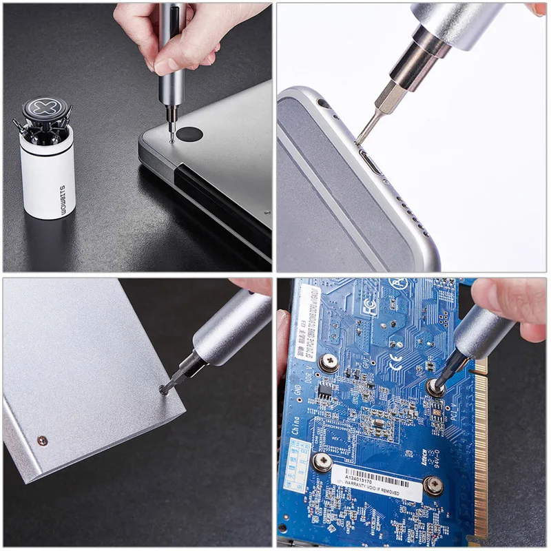 Wowstick A1/1 S Мини Беспроводная электрическая отвертка для мобильного телефона, ремонта камеры, электроинструменты, Мини электрическая дрель