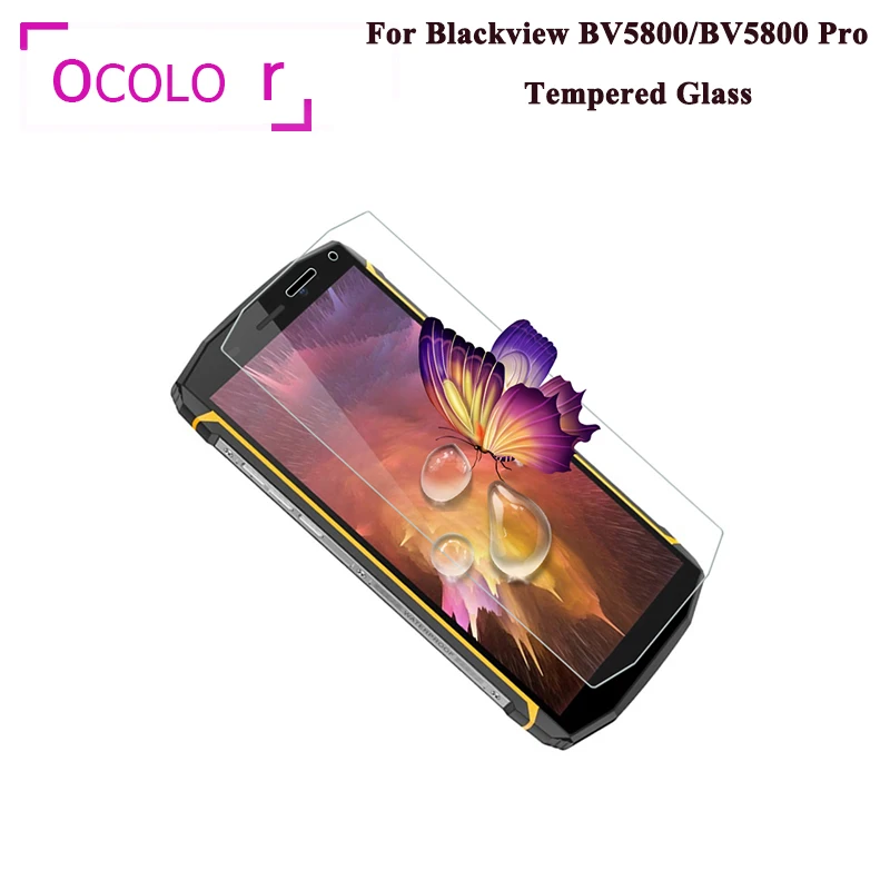 ocolor For Blackview BV5800 Pro Tempered Glass 5.5'' Steel Film Protective Screen Guard Replacement Phone | Мобильные
