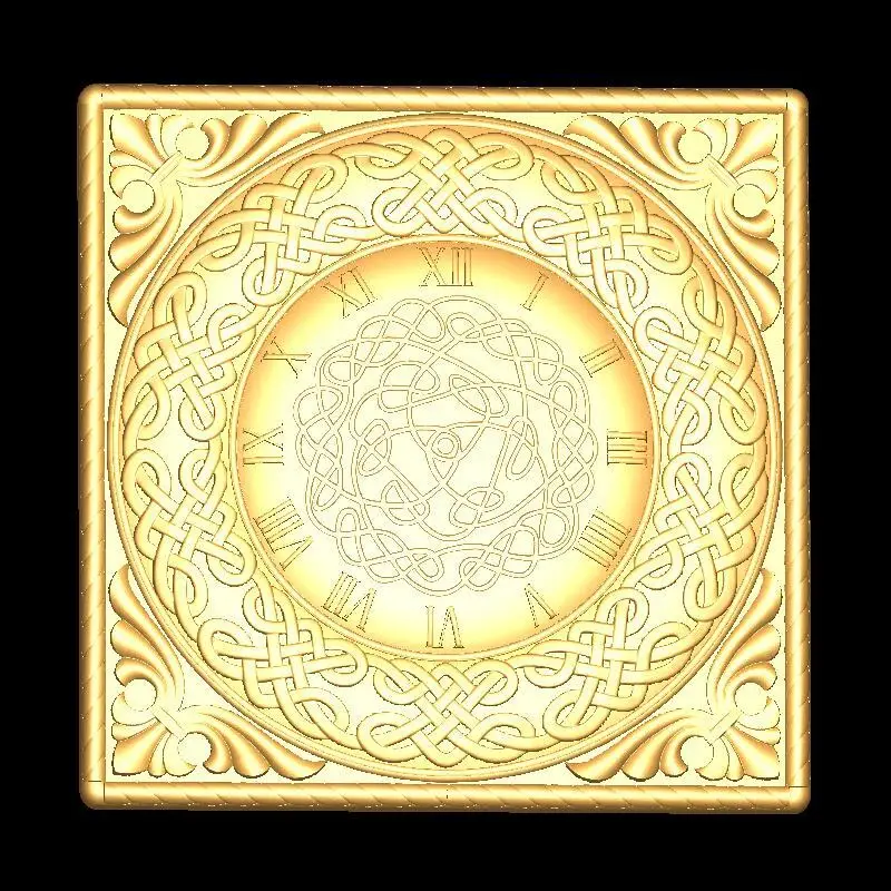 Clock_010 3d модель рельеф для станка с ЧПУ в формате STL | Инструменты