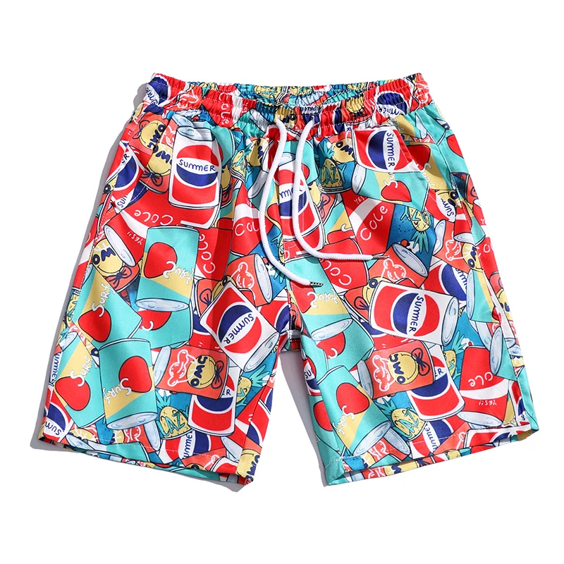 Мужские шорты повседневные летние с 3d принтом|Плавки и пляжные шорты| |