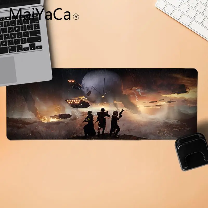 Красивое аниме maiyaca Destiny логотип прочный резиновый коврик для мыши Коврик для клавиатуры Настольный коврик компьютерный планшет игровой коврик для мыши - Цвет: Lock Edge 30x80cm