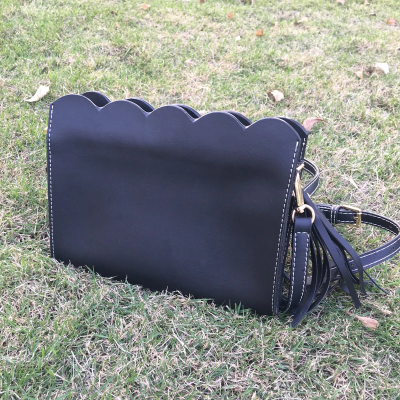 Женская сумка через плечо из искусственной кожи с кисточкой|leather shoulder bag|tote bagshoulder