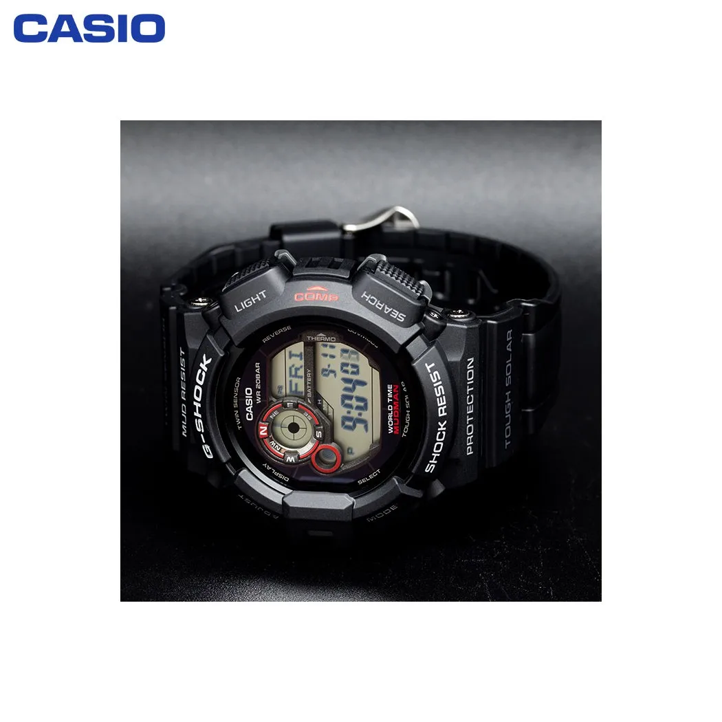 Наручные часы Casio G-9300-1E мужские электронные на пластиковом ремешке |