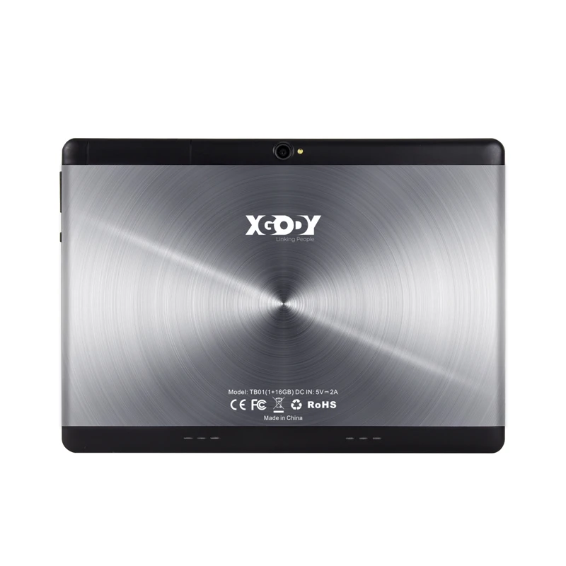 XGODY 3g 10,1 планшетный ПК фаблет 10,1 Android 7,0 1 Гб оперативной памяти, 16 Гб встроенной памяти, 1280*800 5MP двойной Камера Bluetooth, Wi-Fi, 5000 мА/ч, Телефонный звонок Планшеты