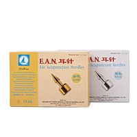 100piecesbox ean acupuncture sterile ear needle for single use sterile ear press e a n needles auricular acupuncture needle