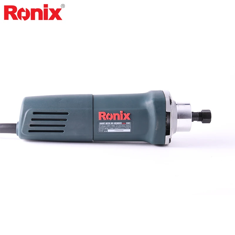 Профессиональный электроинструмент Ronix, электрическая шлифовальная машина с коротким горлом, модель 3301