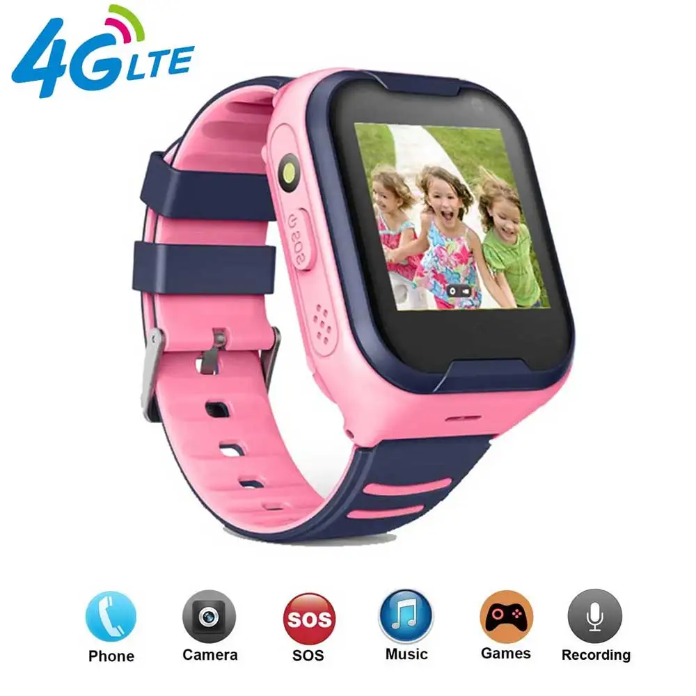 Детские Смарт часы A36E 4G Wifi GPS трекер детские телефон цифровые наручные SOS