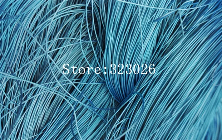 

heart of ocean wire OD:0.42mm blue 50pcs*1.3m