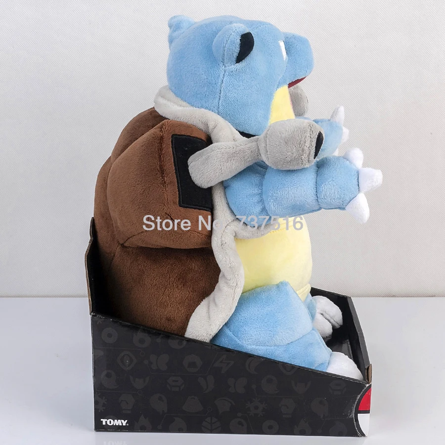 Новая плюшевая кукла аниме Mega Blastoise мягкая игрушка в виде животных подарки 12