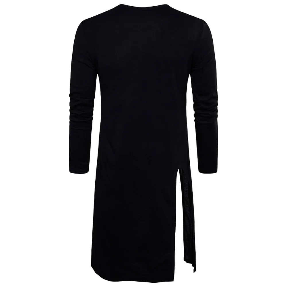 Мужская футболка с длинным рукавом для ночного клуба хип-хоп | одежда